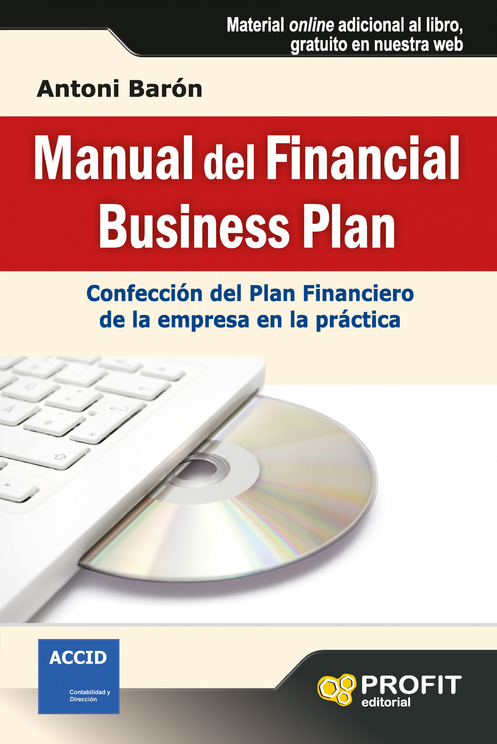 Manual del financial business plan | Antoni Barón | Libros de empresa y negocios