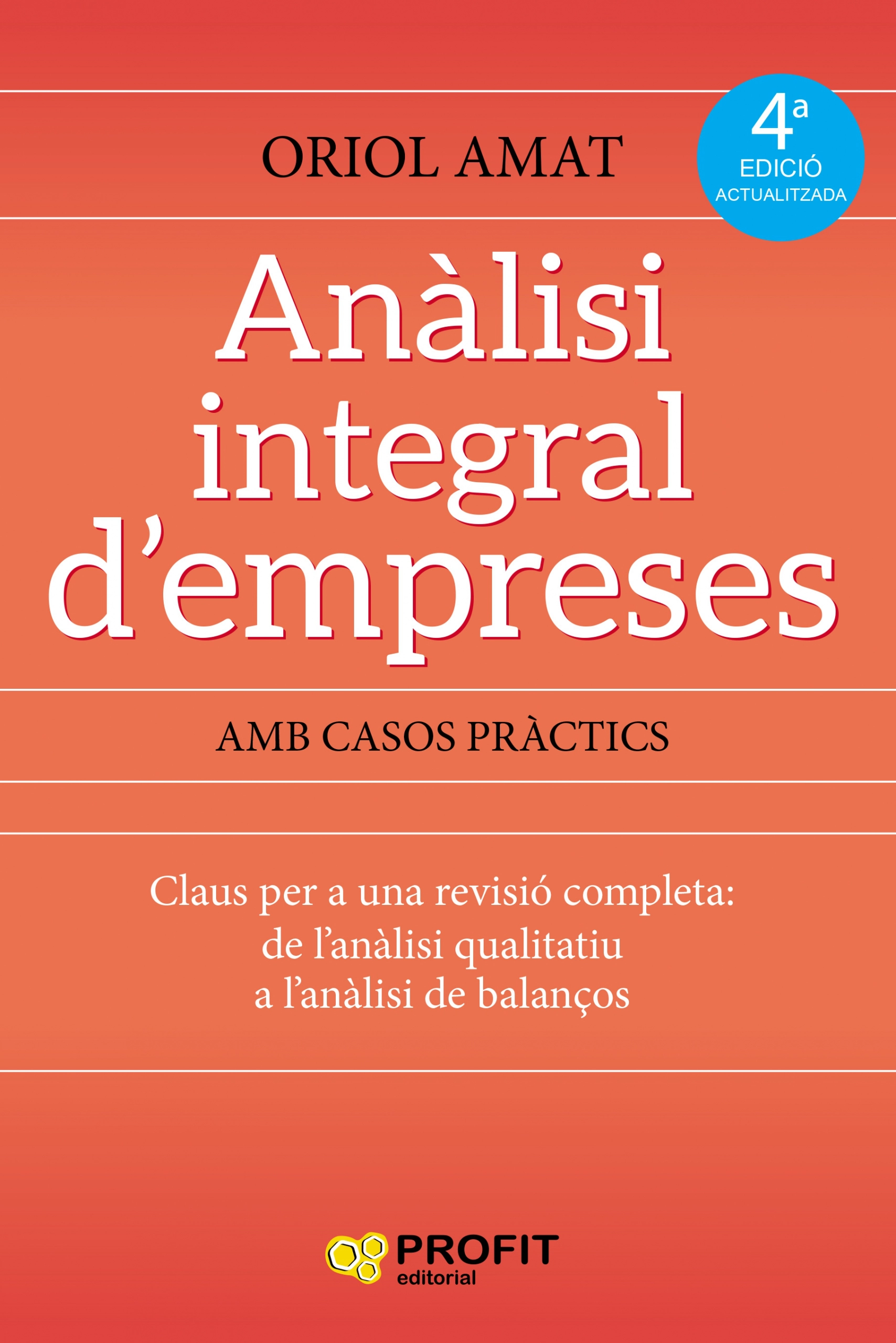 Anàlisi integral d’empreses | Oriol Amat | Libros de empresa y negocios