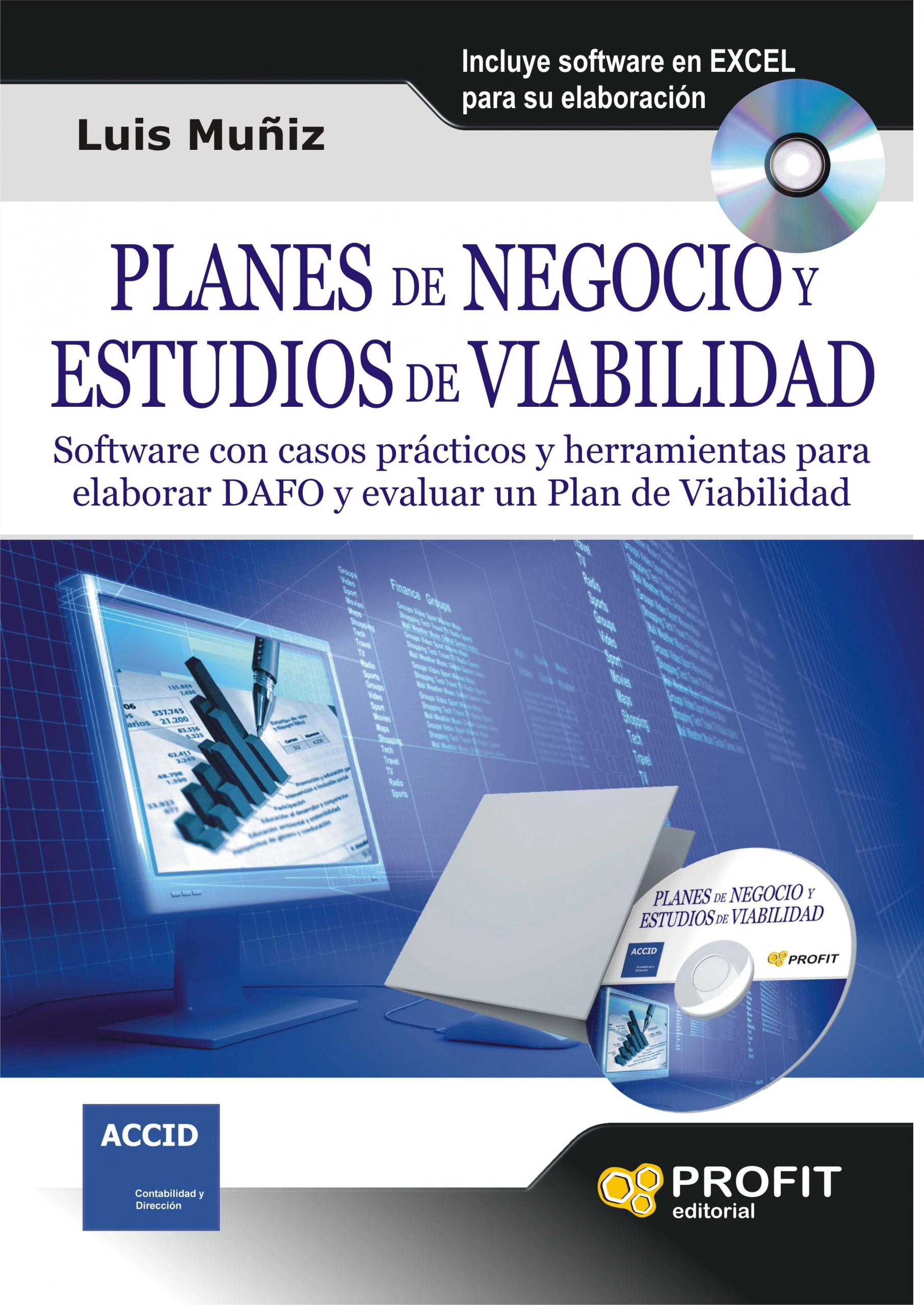 Planes de negocio y estudios de viabilidad | Luís Muñiz | Libros de empresa y negocios