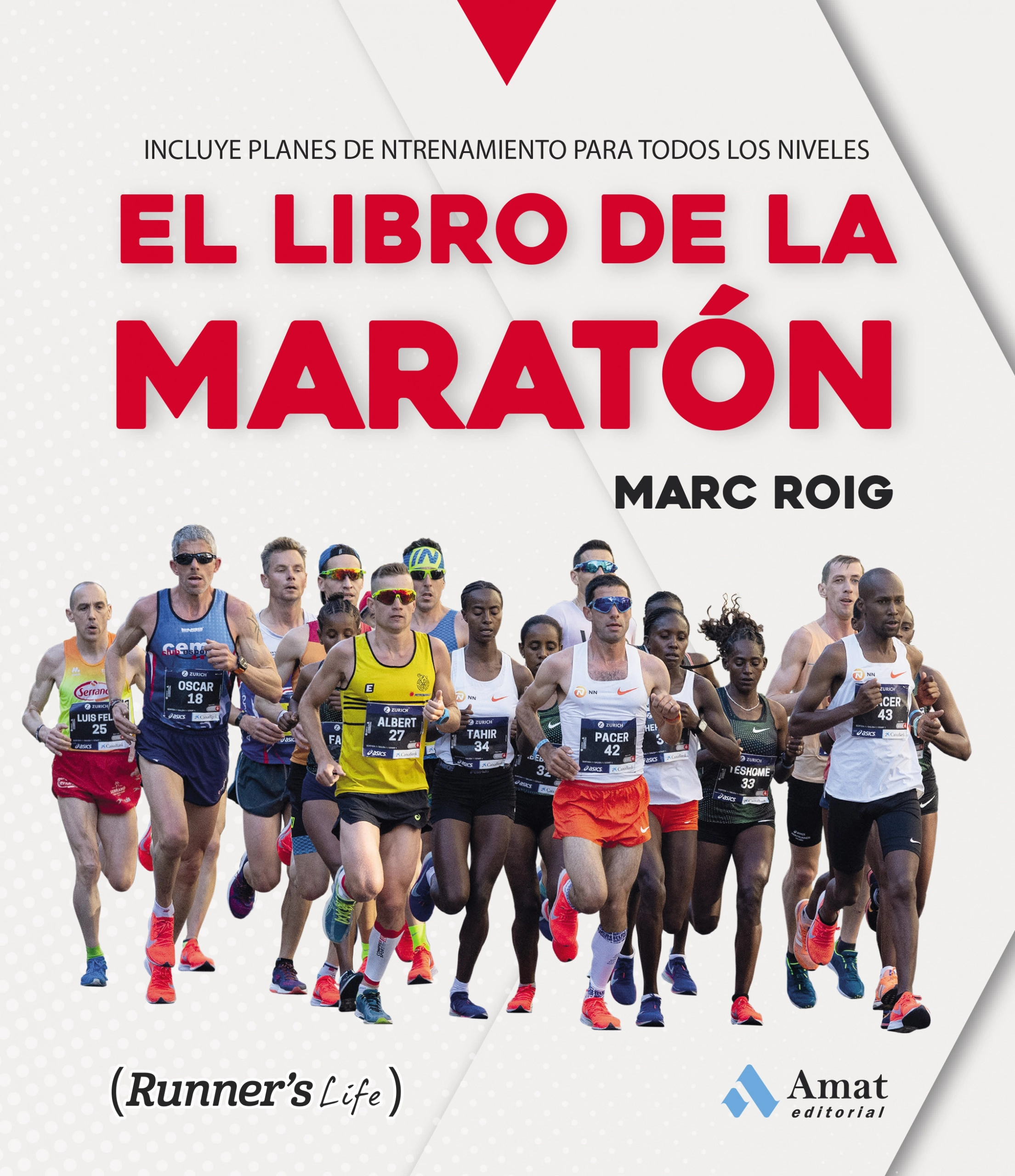 El libro de la maratón | Marc Roig | Libros para vivir mejor