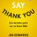 Say thank you